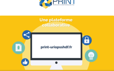 Evénement de lancement en ligne de la plateforme PRINT